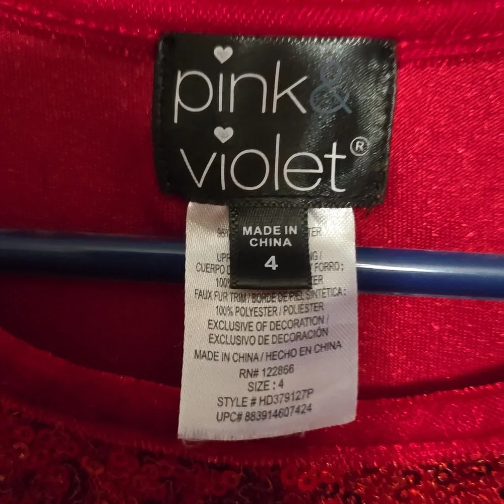 Pink Violet Dress